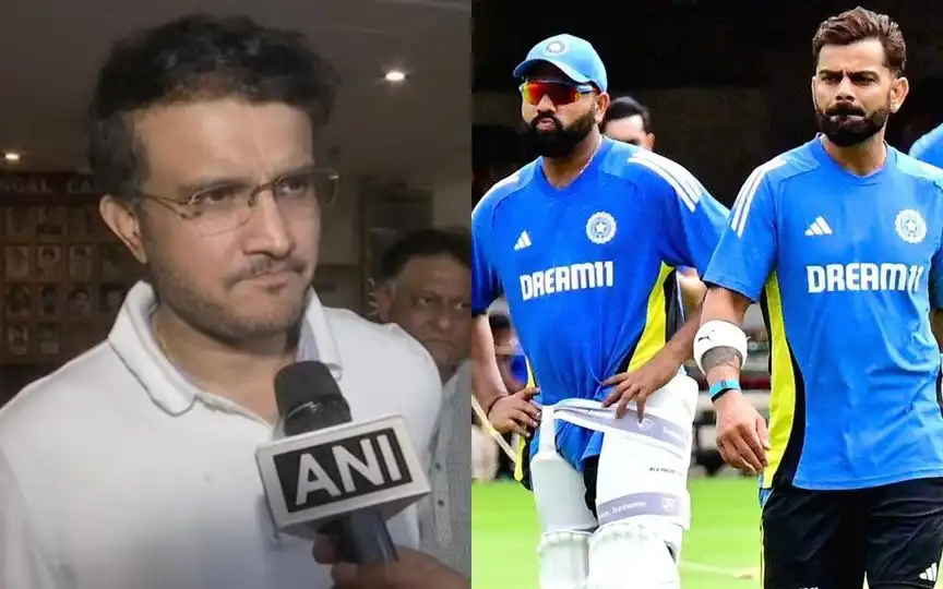 Ganguly On Rohit-Kohli's Future (Source: @ImTanujSingh/x.com, @mufaddal_vohra/x.com)