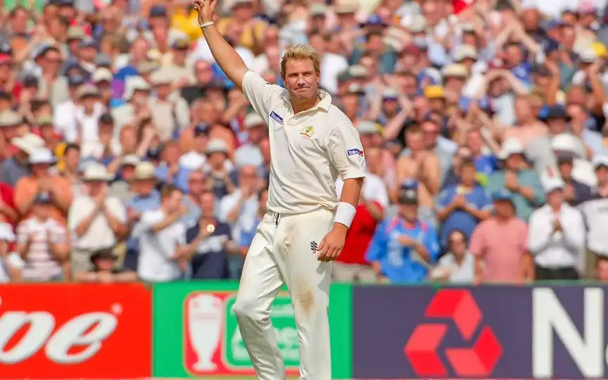 When Shane Warne reached 600 wickets [Source: @ICC/X.com]