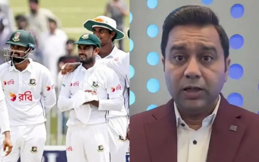 Aakash Chopra trolls Bangladesh [Source: @sujan_majhi/X.com]