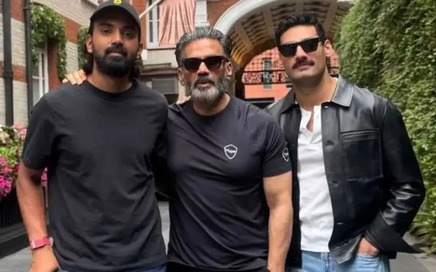 KL Rahul with Suniel Shetty [Source: @klrahul/Instagram]