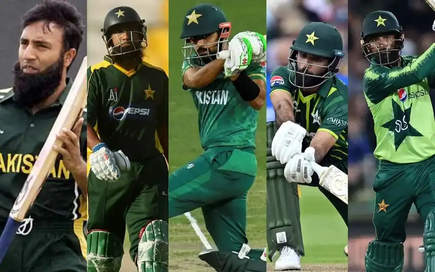 Pakistan players with most ODI centuries [Source: @sufi_saroj/X.com]