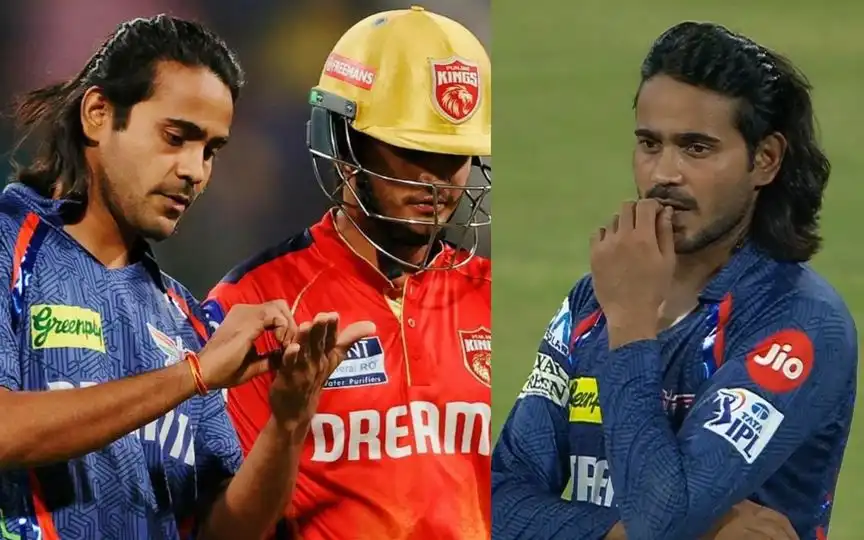 Digvesh Rathi in IPL 2025 (Source:@JaiswalRoot/X.com)