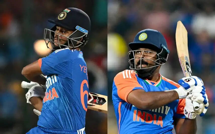 Yashasvi Jaiswal and Sanju Samson [Source: AFP Media]