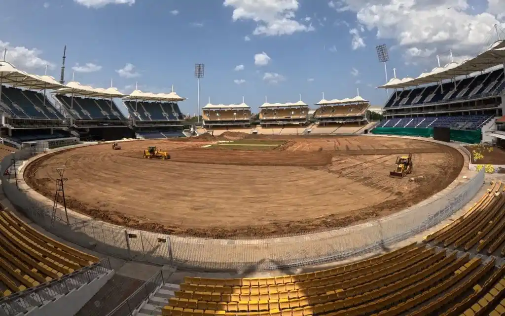 Chepauk revamped ahead of key tournaments [Source: @TNCACricket/X.com]