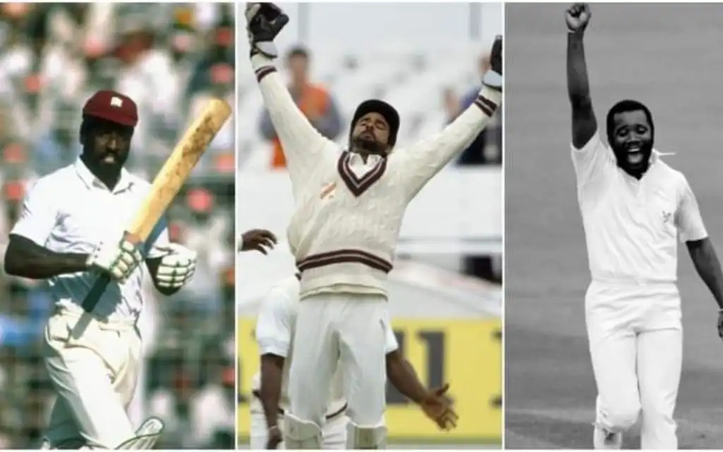 Viv Richards, Jeff Dujon And Malcolm Marshall [Source: @Cric_bhagya82/x.com]