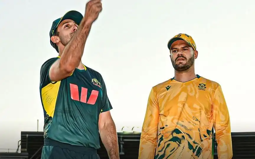 South Africa v Australia Toss (Source:@Sportskeeda/X.com)