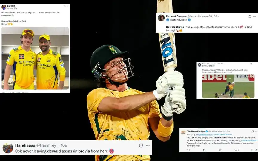 Dewald Brevis gets praise online [Source: Screengrabs]