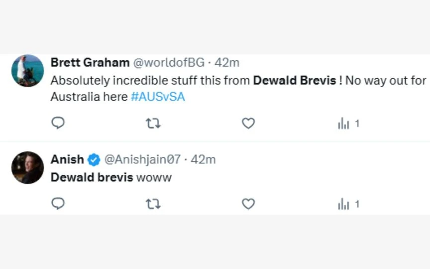 Tweets from users [Source: Screengrab]