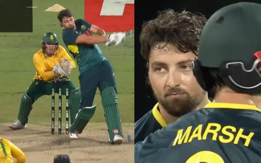 Tim David against South Africa (Source:@RCBXTRAOFFICIA/X.com)