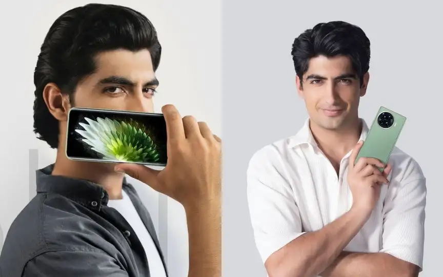 Naseem Shah becomes brand ambassador for smartphone brand [Source: @tecnomobilepakistan/Instagram]