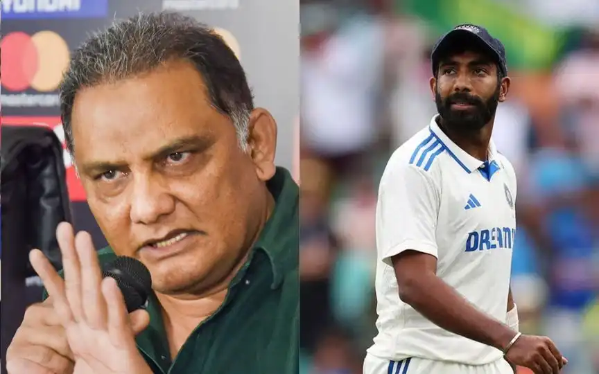 Mohammad Azharuddin and Jasprit Bumrah [Source: @Bavazir_Network, @iam_cgk/x]