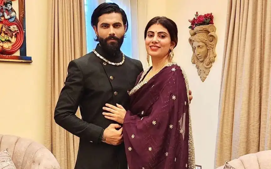 Ravindra Jadeja's Wife, Rivaba Jadeja (Source:@RealCricPoint,x.com)