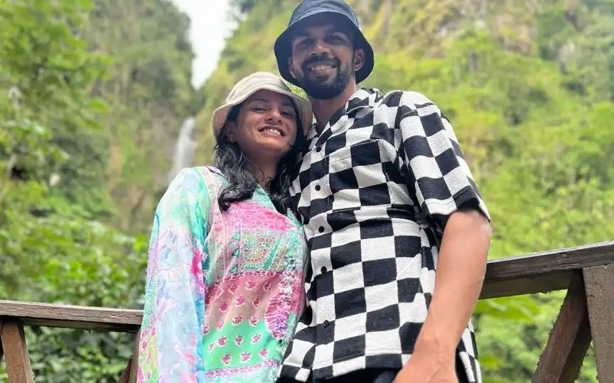 Ruturaj Gaikwad And Utkarsha Pawar (Source:@TrendsRuturaj,x.com)