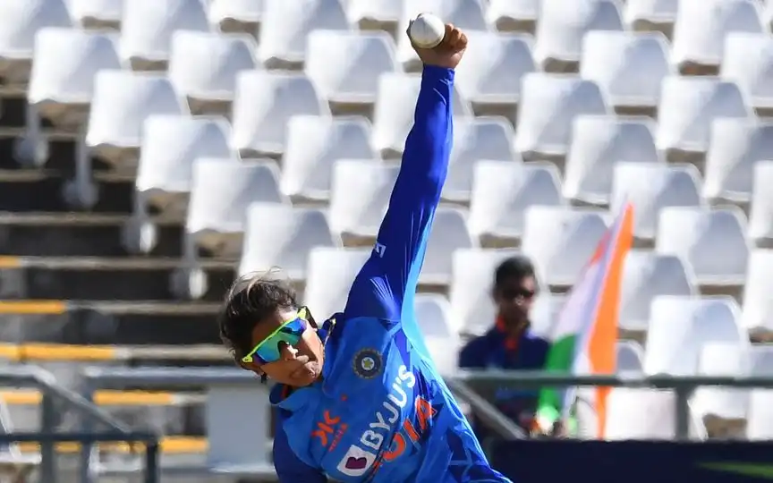 India A Women defeated Australia A Women in the 1st ODI [Source: AFP Photos]