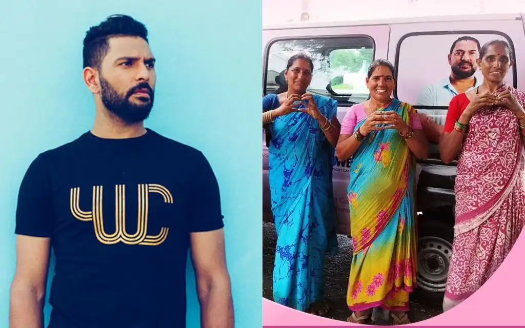 Yuvraj Singh's foundation organises big awareness drive [Source: @YOUWECAN/X.com]