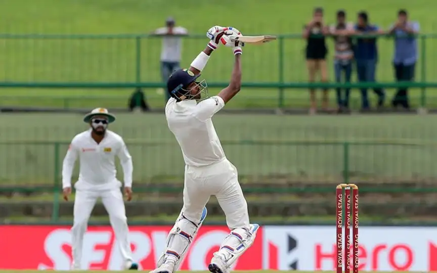 Hardik Pandya playing against Sri Lanka [Source: @gap_88/X.com]