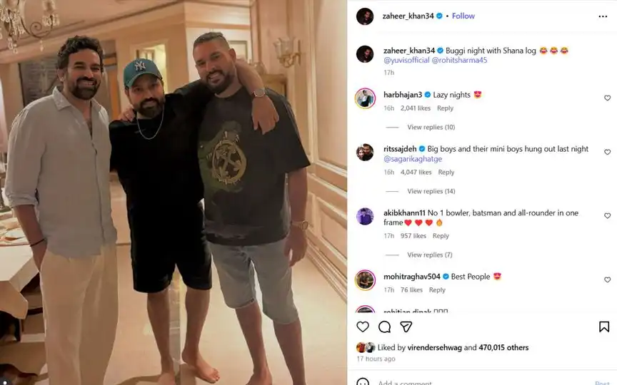 Zaheer Khan's Post (Source: @zaheer_khan34/instagram.com)