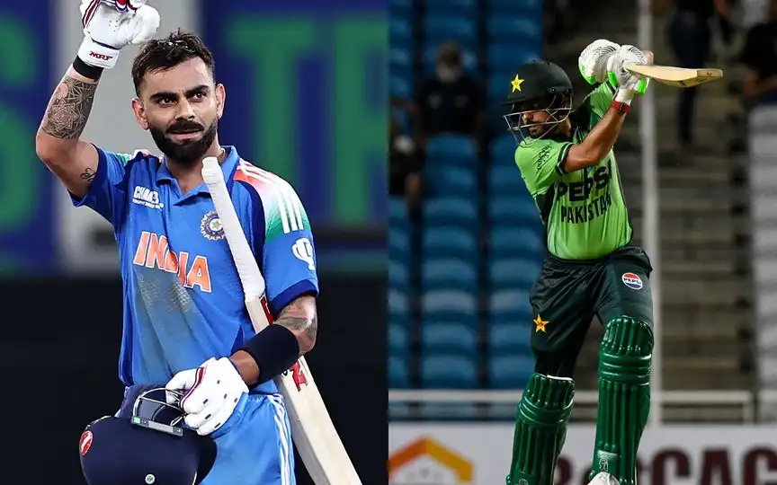 Virat Kohli and Babar Azam [Source: AFP]