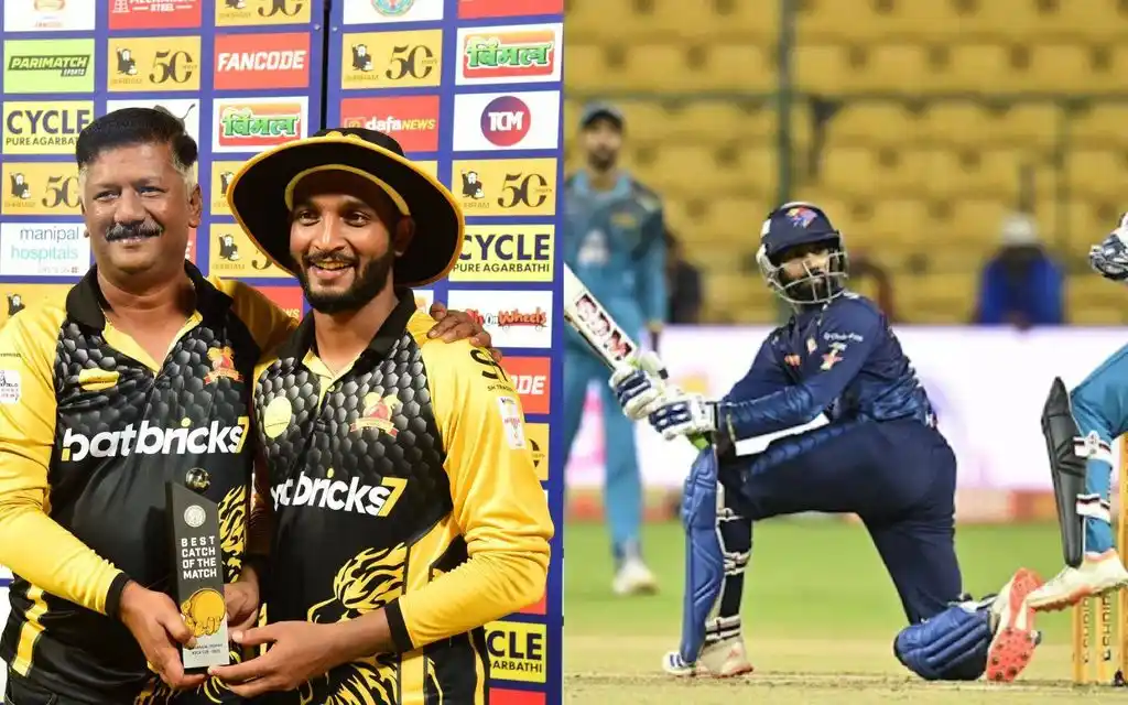 SL vs BB, Maharaja T20 Trophy [Source: @pratyush_no7, @maharaja_t20/x.com]
