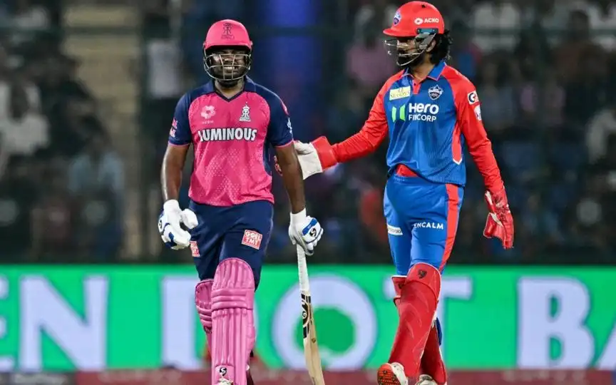 Sanju Samson and KL Rahul During IPL 2025 - (Source: AFP)