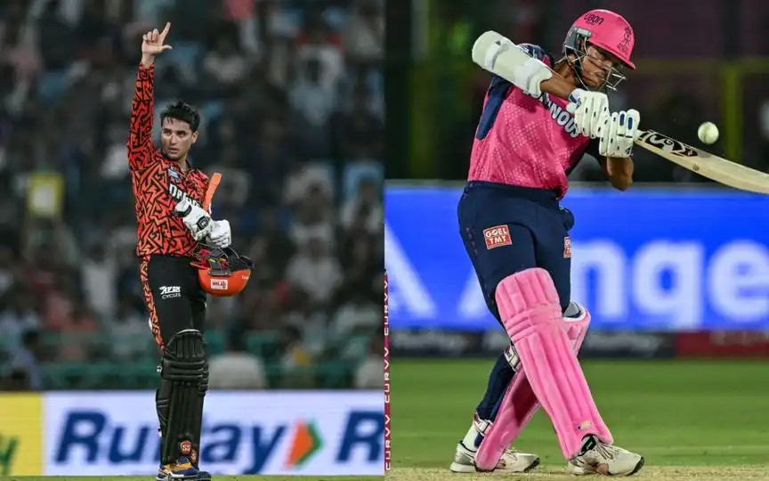 Abhishek Sharma and Yashasvi Jaiswal [Source: AFP Media]