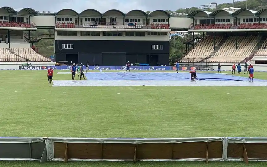 Daren Sammy Cricket Ground Pitch Report (Source:@windiescricket,x.com)