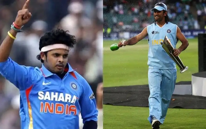Sreesanth On Dhoni's Witty Remark (Source: @ImTanujSingh/x.com, @s_badrinath/x.com)