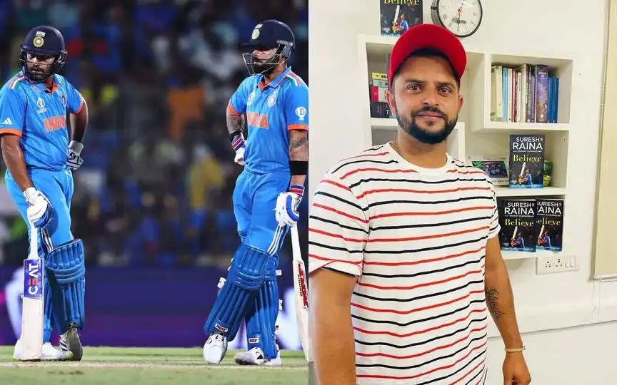 Raina On Rohit Kohli's ODI future (Source: @SPORTYVISHAL/x.com, @ccl/x.com)