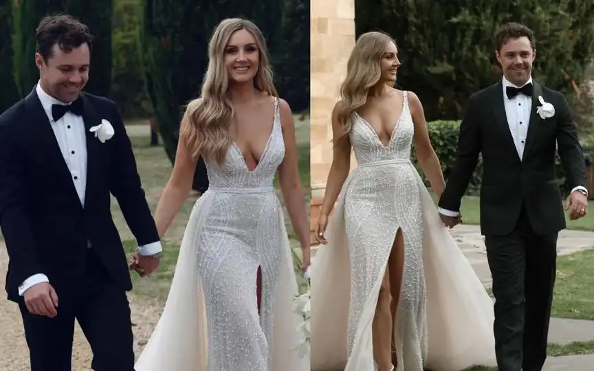 Pictures from Travis and Jessica's wedding [Source: @jess_head/Instagram.com]