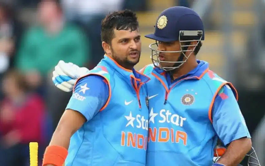 MSD, Raina similarities [Source: @TrendsDhoni/x.com]
