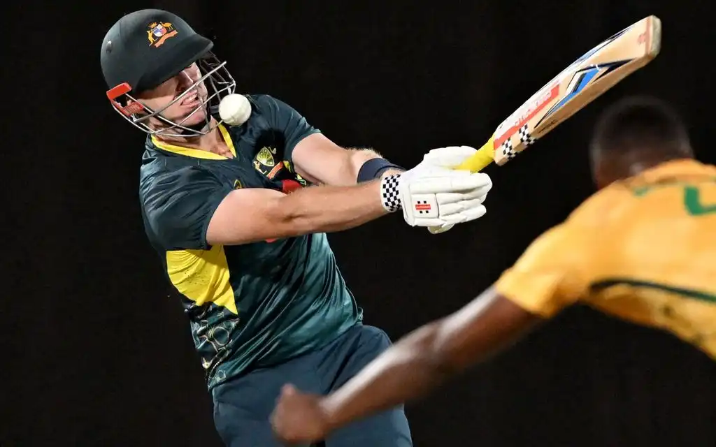 Mitchell Owen in action [Source: AFP]