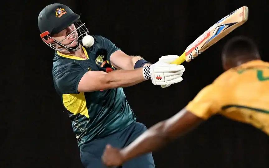 Mitchell Owen in action [Source: AFP]