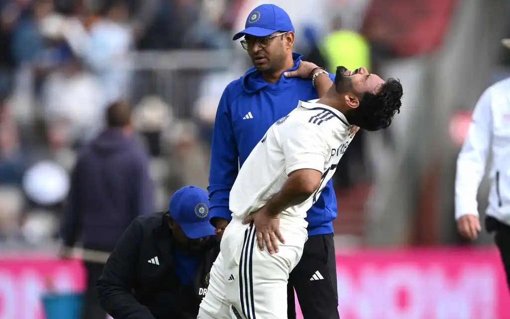 Rishabh Pant Injury - (Source: @BCCI/X.Com)