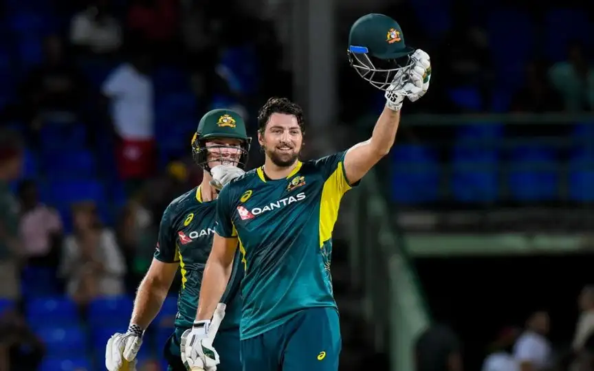 Tim David for Australia [Source: AFP Media]