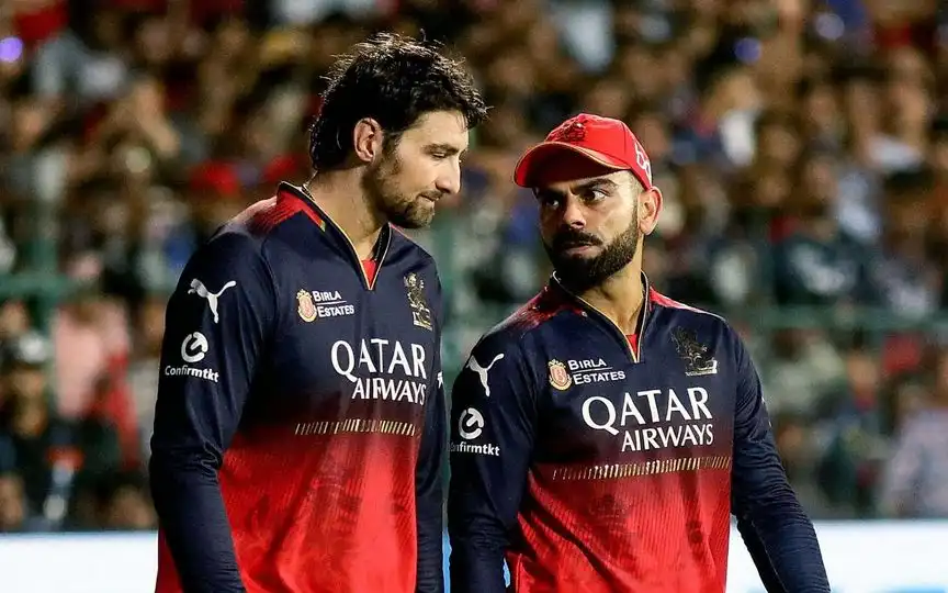 Tim David & Virat Kohli for RCB [Source: AFP Media]