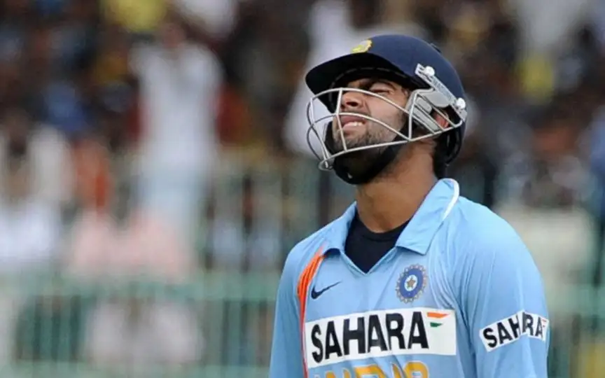 Virat Kohli For India in 2008 [Source: AFP Media]