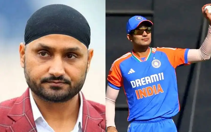 Harbhajan Singh and Shubman Gill [Source: @SmrutisikhaR, @sujeetsuman1991/x.com]