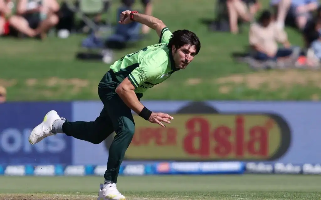 Mohammad Wasim Jr In Action For Pakistan - (Source: AFP)