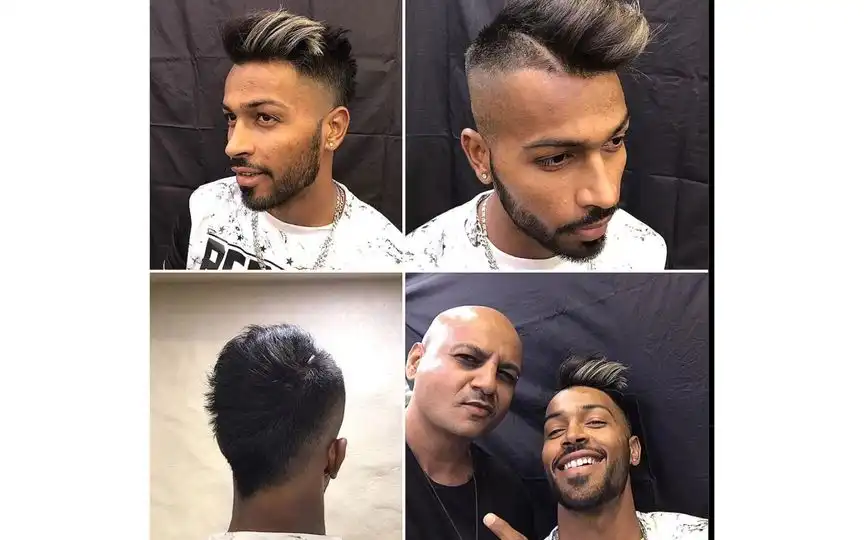Hardik Pandya Hairstyle 2017 (Source:@Instagram)