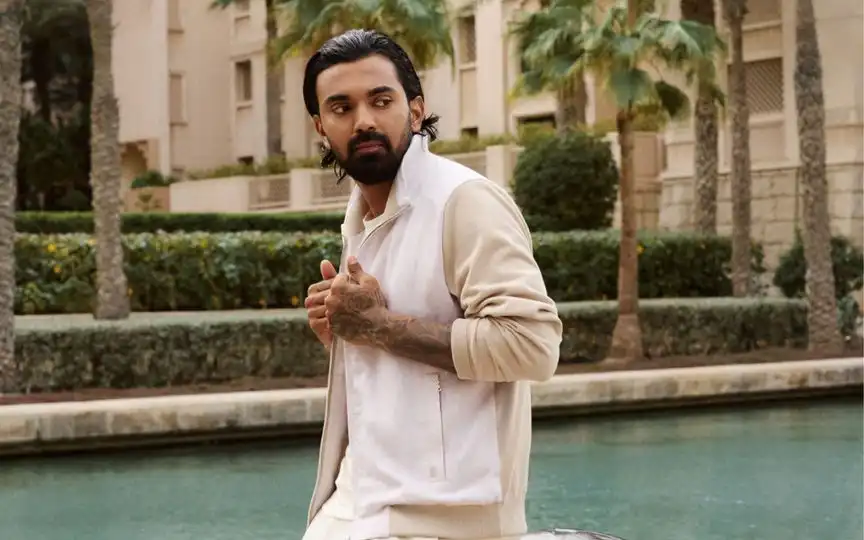 KL Rahul Hairstyle (Source:@RIL_Updates,x.com)

