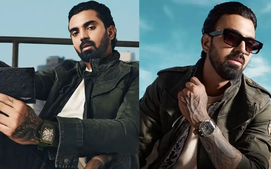 KL Rahul's New Hairstyle (Source:@Rahul_rkp_009,x.com)