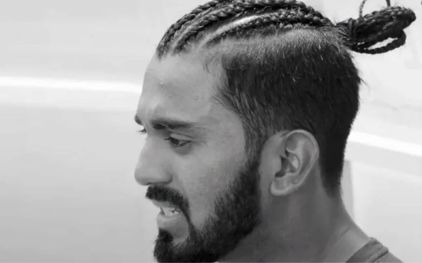  KL Rahul's New Hairstyle In 2016 (Source:@KLfied_,x.com)