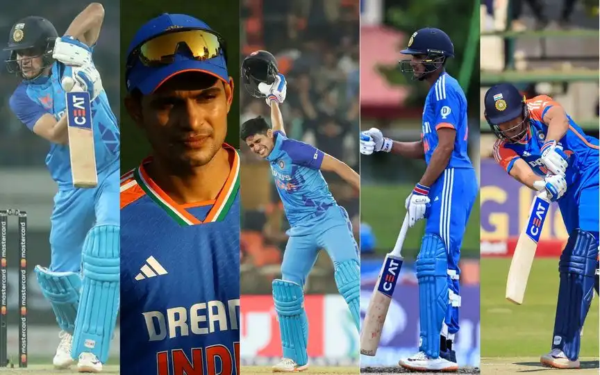 Shubman Gill (Source: @thebharatarmy, @BCCI, @ICC/X.com)