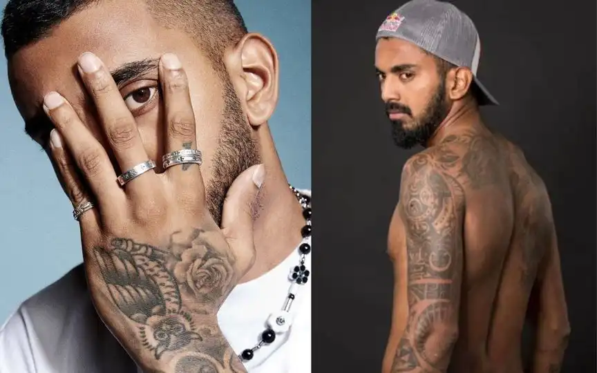 KL Rahul's Tattoos (Source:@Pawanar02106943,x.com)