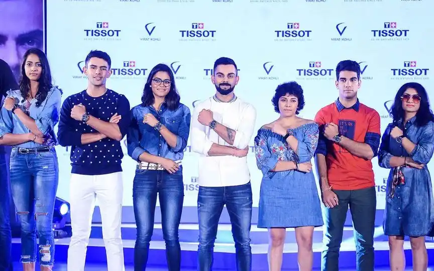 Virat Kohli's Special Edition Tissot Watch (Source:@ethoswatches,x.com)