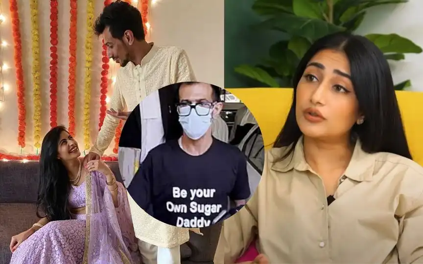 Dhanashree Verma and Yuzvendra Chahal [Source: Humans Of Bombay/YT.com]