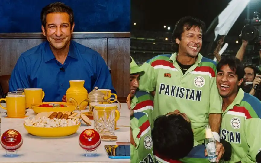 Wasim Akram Talking about Imran Khan - (Source: @SkyCricket/X.Com)