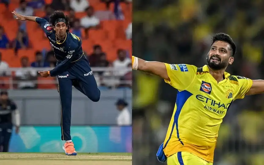 Sai Kishore And Khaleel Ahmed [Source: AFP Media]