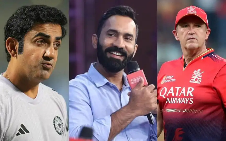 Dinesh Karthik takes a dig at Gambhir, Andy Flower and Nasser Hussain [Source: @mufaddal_vohra/X.com]