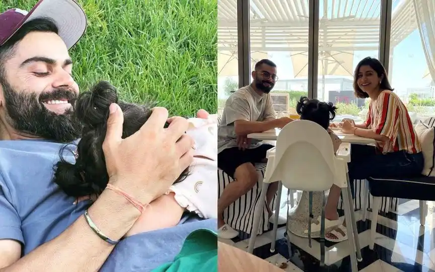 Virat Kohli's Children​ (Source:@ImTanujSingh,x.com)